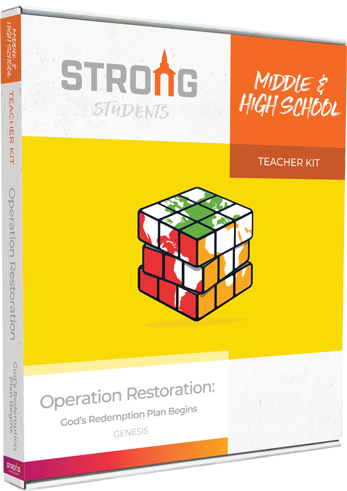 Digital Access kit box for Strong Students for Middle & High School course called Bedrock: Foundations of Faith