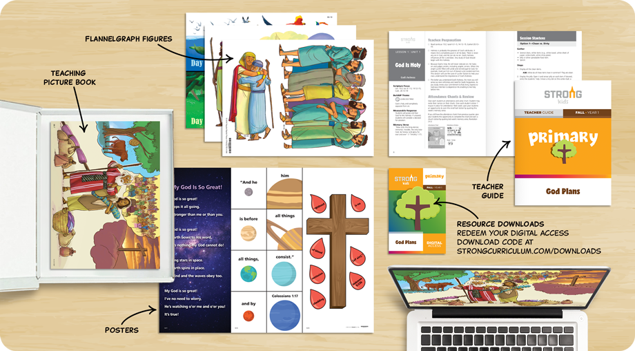 Strong Kids for Middler Teacher Kit Preview